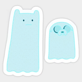 The ghosts of Finn and Jake Sticker